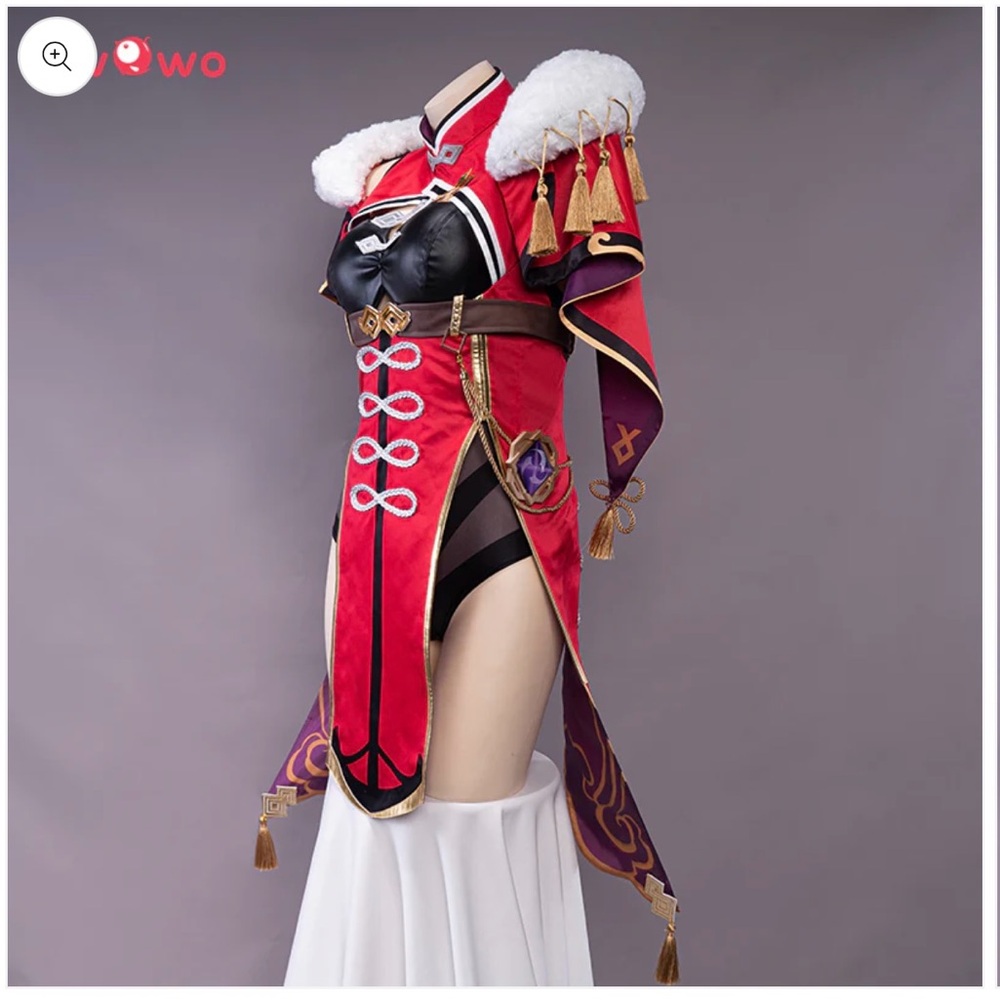 Genshin Impact Beidou Uncrowned Lord of the Ocean Cosplay Costume Size Small